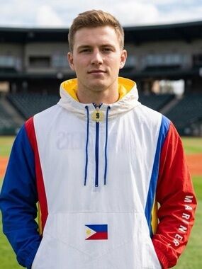 NWT Seattle Mariners Filipino heritage windbreaker